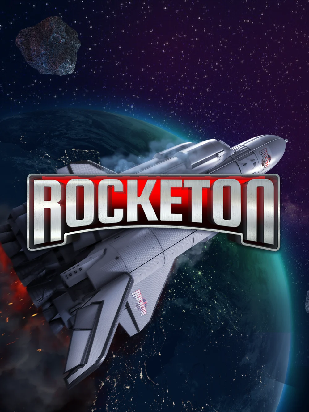 Juego con temática espacial y energía acelerada para catálogo de crash.